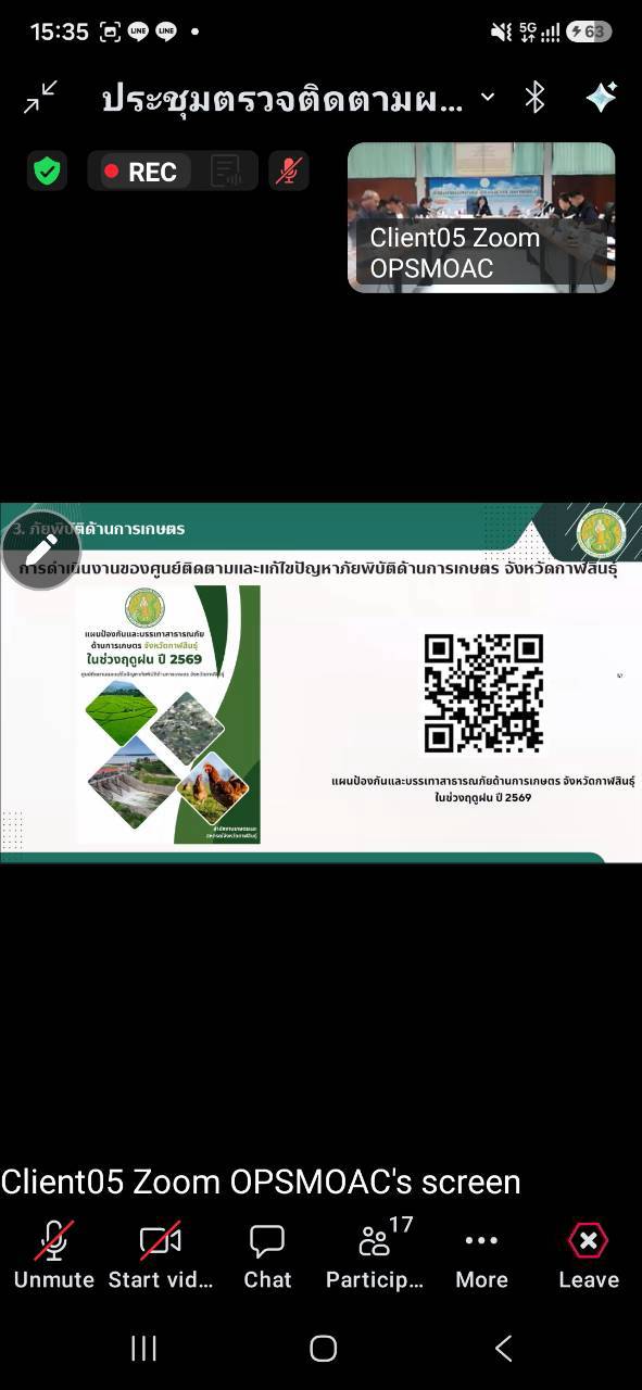 title - ผู้ตรวจราชการ ส.ป.ก. ร่วมประชุมตรวจติดตามการดำเนินงานตามแผนการตรวจราชการ ของผู้ตรวจราชการกระทรวงเกษตรและสหกรณ์ ประจำปีงบประมาณ พ.ศ. 2569 รอบที่ 2 ในเขตตรวจราชการที่ 12 จังหวัดกาฬสินธุ์